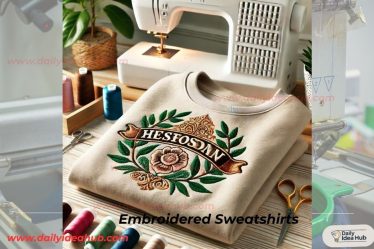 Embroidered Sweatshirts