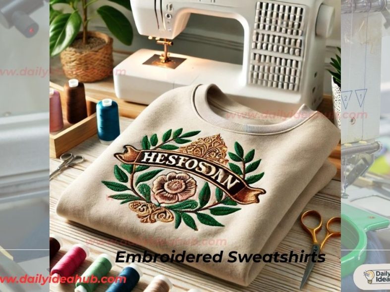 Embroidered Sweatshirts